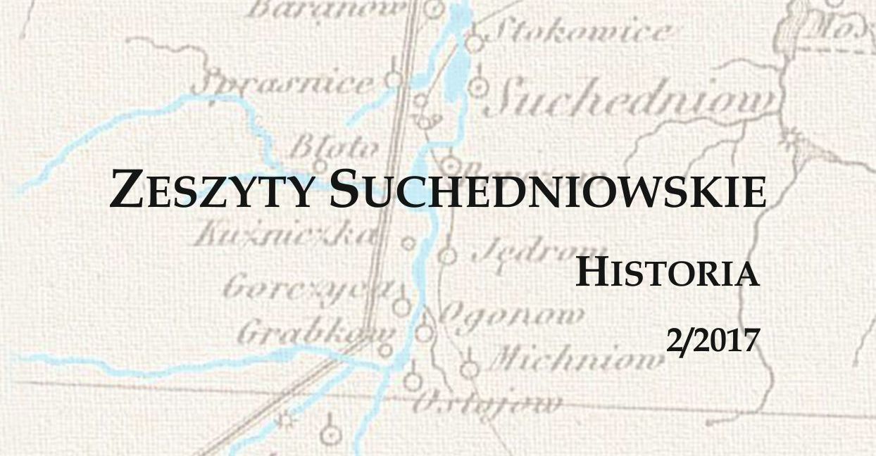 Zeszyty Suchedniowskie Historia cover