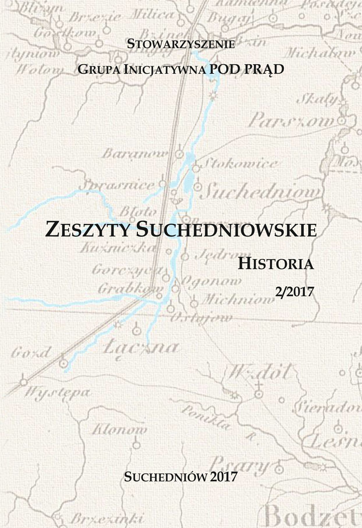 Zeszyty Suchedniowskie Historia plakat